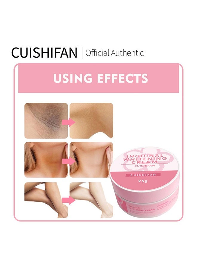 CUISHIFAN Whitening Cream -Dark Spot Corrector Cream - Underarm, Neck, Armpit, Knees, Elbows- Upgraded Formula, Instant Result 25g - Image 5